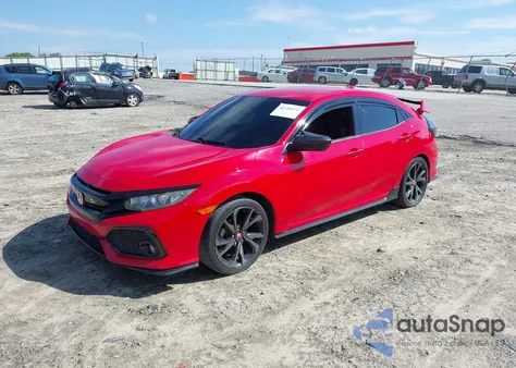 2018 Honda Civic Sport from USA, damaged, VIN SHHFK7G45JU201089